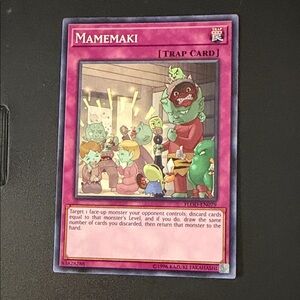Yu-Gi-Oh! Mamemaki Trap Card - Pink